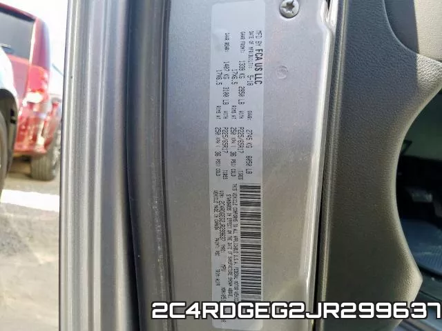 2C4RDGEG2JR299637 фото 2