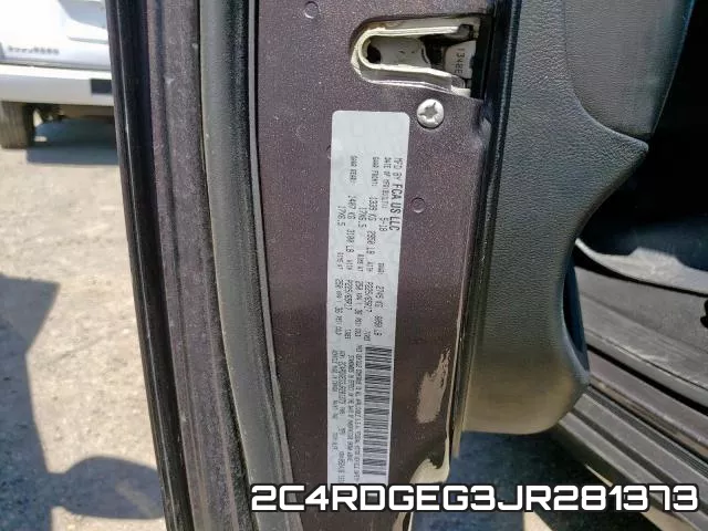 2C4RDGEG3JR281373 фото 2