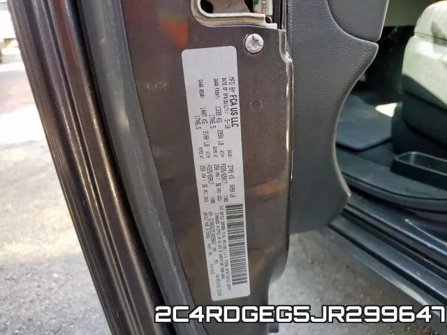 2C4RDGEG5JR299647 фото 2