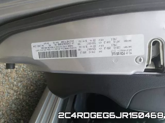 2C4RDGEG6JR150468 фото 2