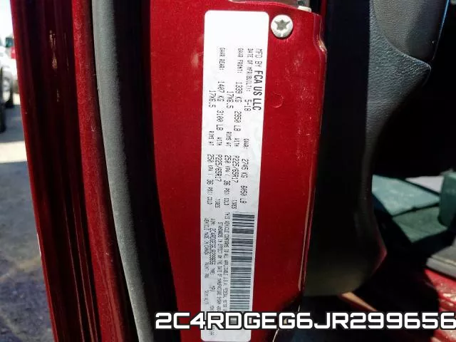 2C4RDGEG6JR299656 фото 2
