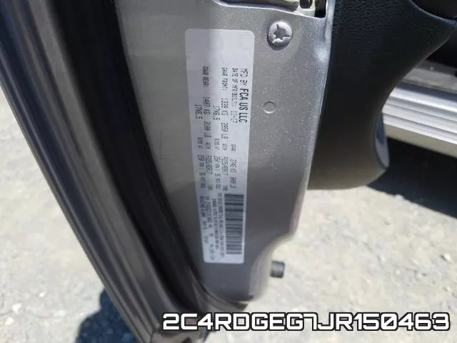 2C4RDGEG7JR150463 фото 2