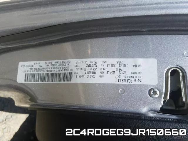 2C4RDGEG9JR150660 фото 2