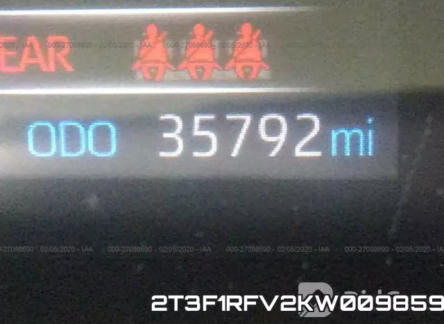 2T3F1RFV2KW009859 фото 8