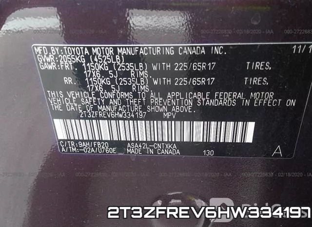 2T3ZFREV6HW334197 фото 10