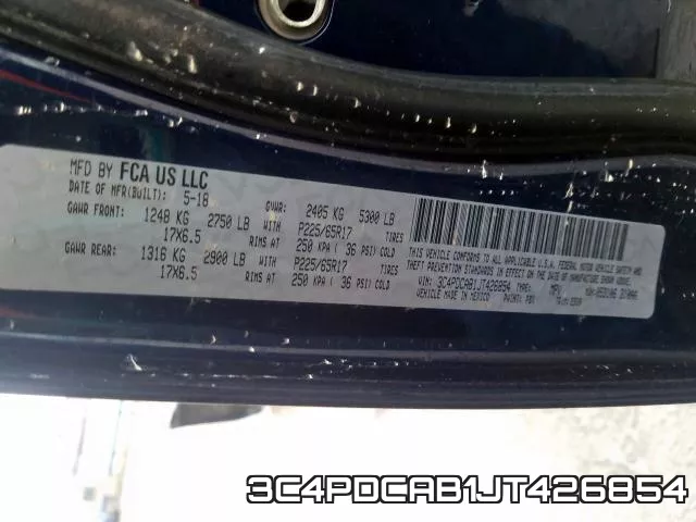 3C4PDCAB1JT426854 фото 2