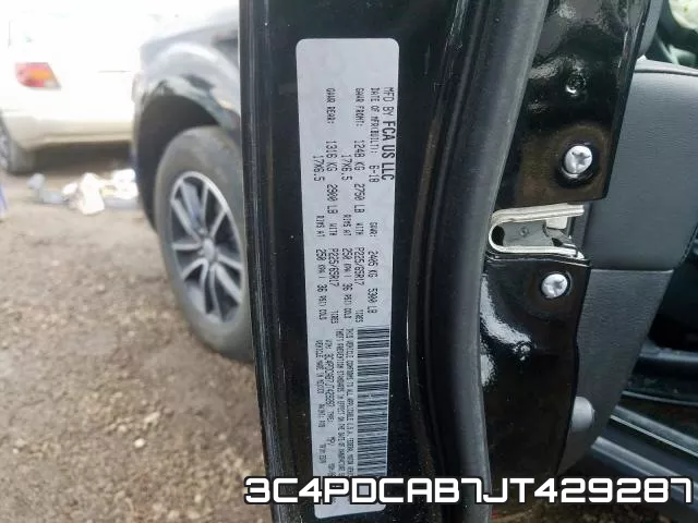 3C4PDCAB7JT429287 фото 2