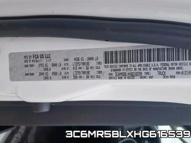3C6MR5BLXHG616539 фото 2