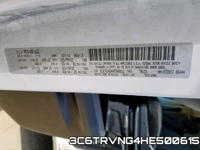 3C6TRVNG4HE500615 фото 2
