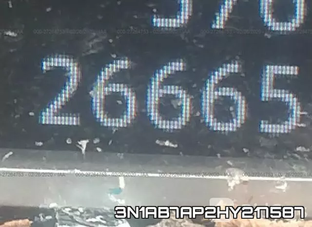 3N1AB7AP2HY217587 фото 8