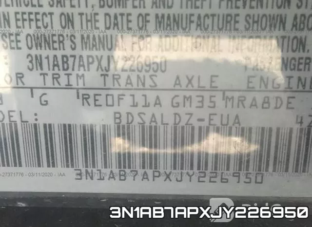 3N1AB7APXJY226950 фото 10