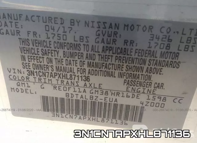 3N1CN7APXHL871136 фото 10