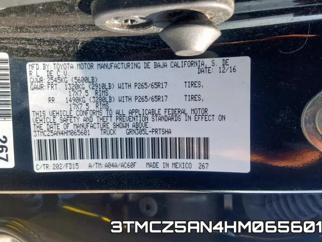 3TMCZ5AN4HM065601 фото 2