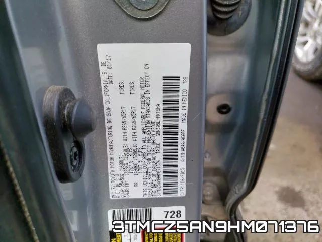 3TMCZ5AN9HM071376 фото 2