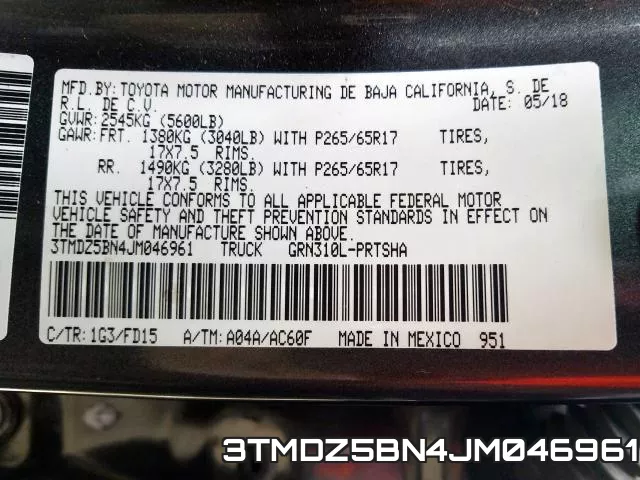 3TMDZ5BN4JM046961 фото 2