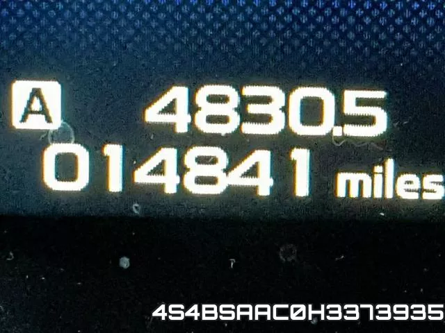 4S4BSAAC0H3373935 фото 9