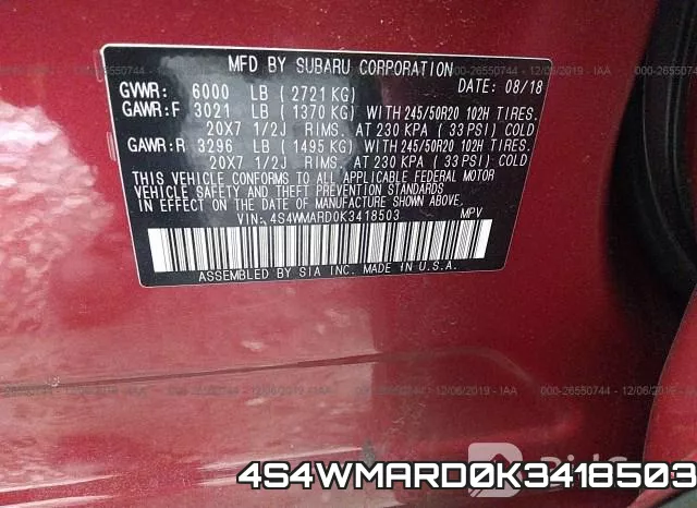 4S4WMARD0K3418503 фото 10