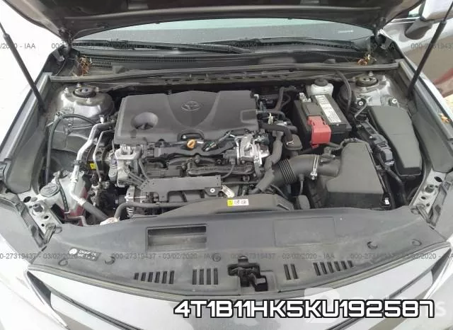 4T1B11HK5KU192587 фото 2