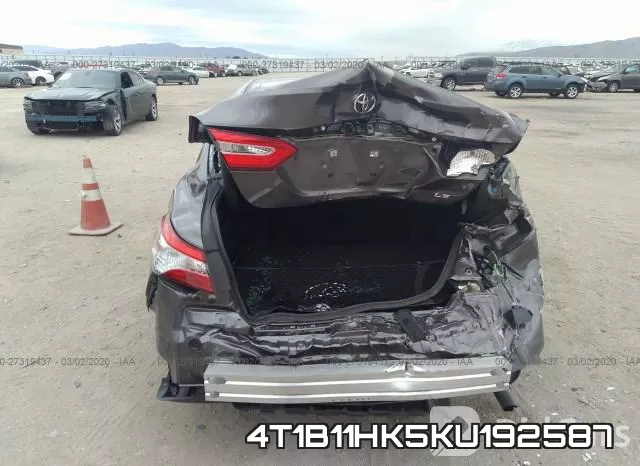 4T1B11HK5KU192587 фото 7