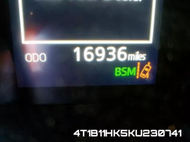 4T1B11HK5KU230741 фото 9