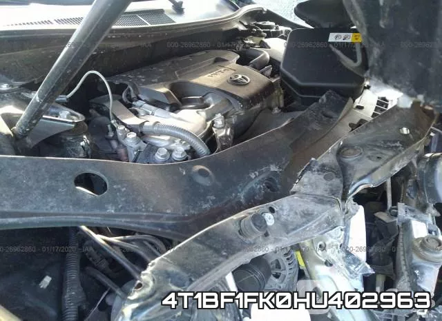 4T1BF1FK0HU402963 фото 2