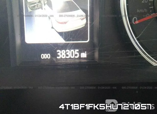 4T1BF1FK5HU727057 фото 8