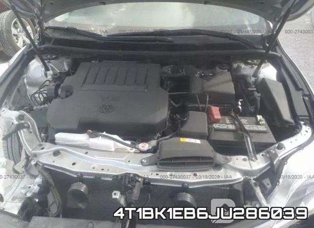 4T1BK1EB6JU286039 фото 2