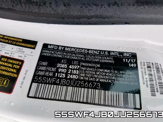 55SWF4JB0JU256673 фото 2