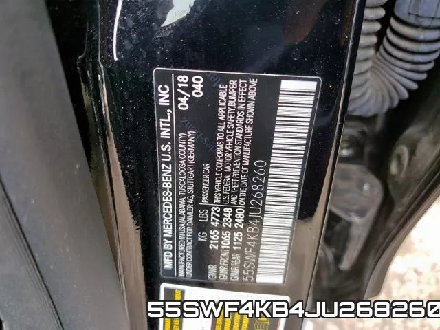55SWF4KB4JU268260 фото 2