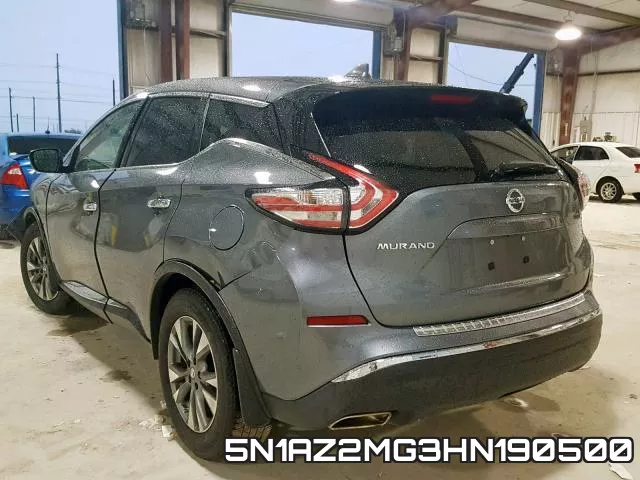 5N1AZ2MG3HN190500 фото 4