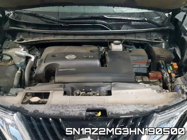 5N1AZ2MG3HN190500 фото 8
