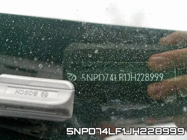 5NPD74LF1JH228999 фото 2