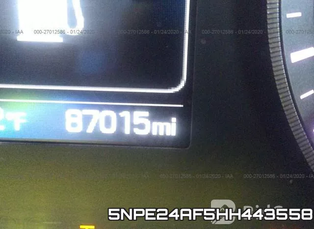 5NPE24AF5HH443558 фото 8