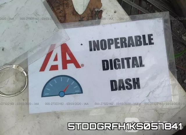 5TDDGRFH1KS057841 фото 8