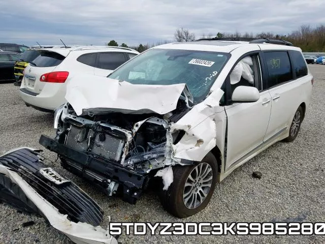 5TDYZ3DC3KS985280 фото 3
