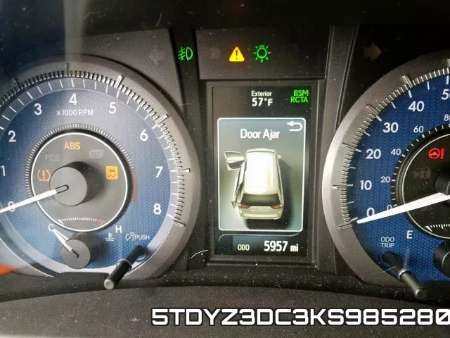 5TDYZ3DC3KS985280 фото 9