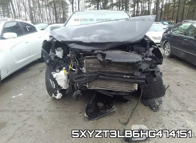 5XYZT3LB6HG474151 фото 7
