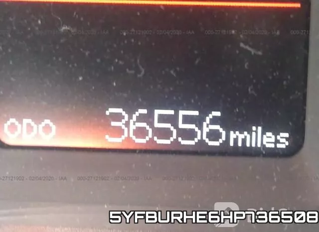 5YFBURHE6HP736508 фото 8
