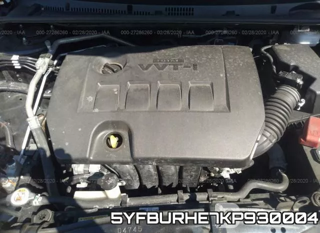 5YFBURHE7KP930004 фото 2