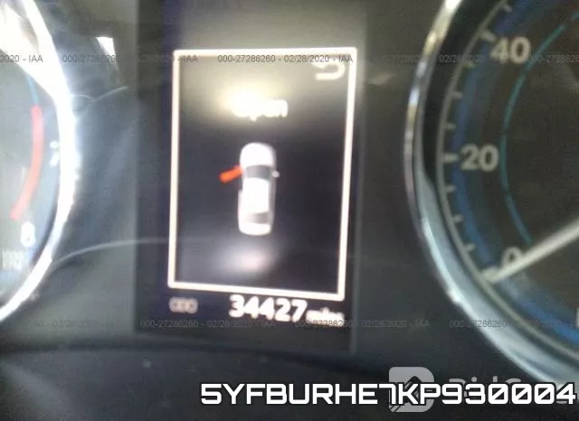 5YFBURHE7KP930004 фото 8