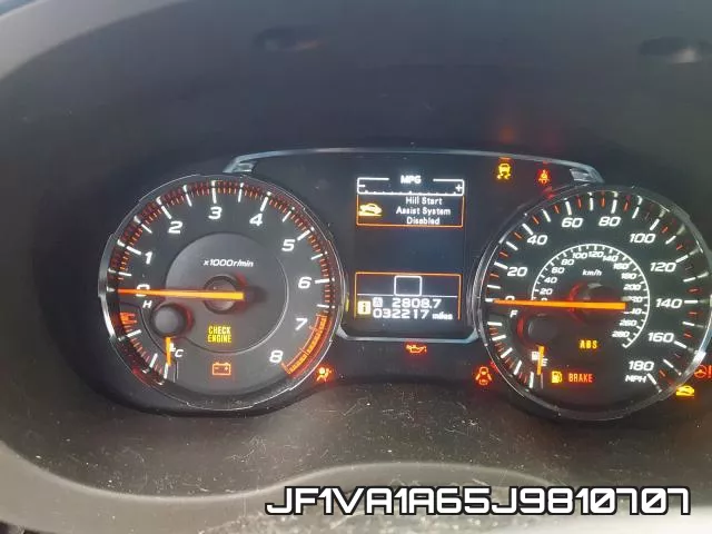 JF1VA1A65J9810707 фото 9