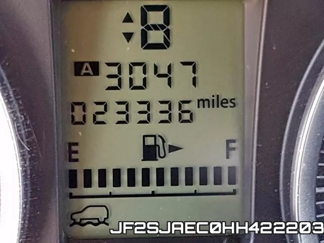 JF2SJAEC0HH422203 фото 9