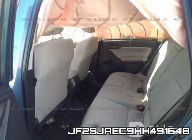 JF2SJAEC9HH491648 фото 9