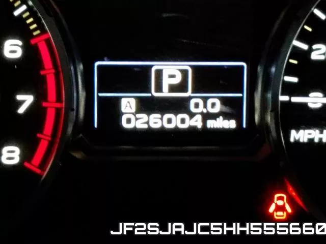 JF2SJAJC5HH555660 фото 9