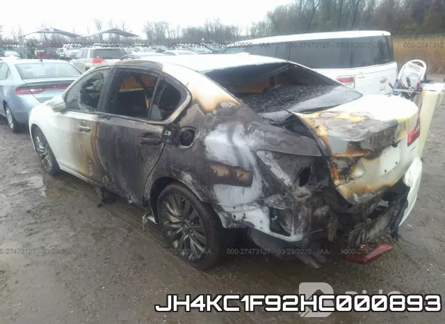 JH4KC1F92HC000893 фото 4