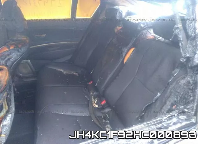 JH4KC1F92HC000893 фото 9