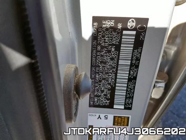 JTDKARFU4J3066202 фото 2