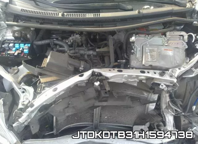 JTDKDTB31H1594738 фото 2