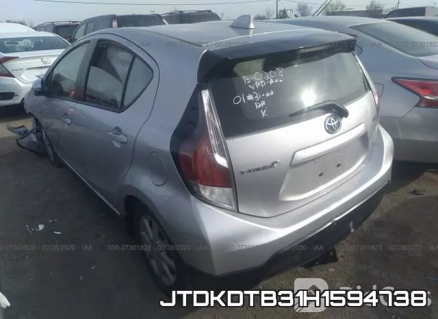 JTDKDTB31H1594738 фото 4