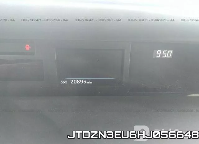 JTDZN3EU6HJ056648 фото 8